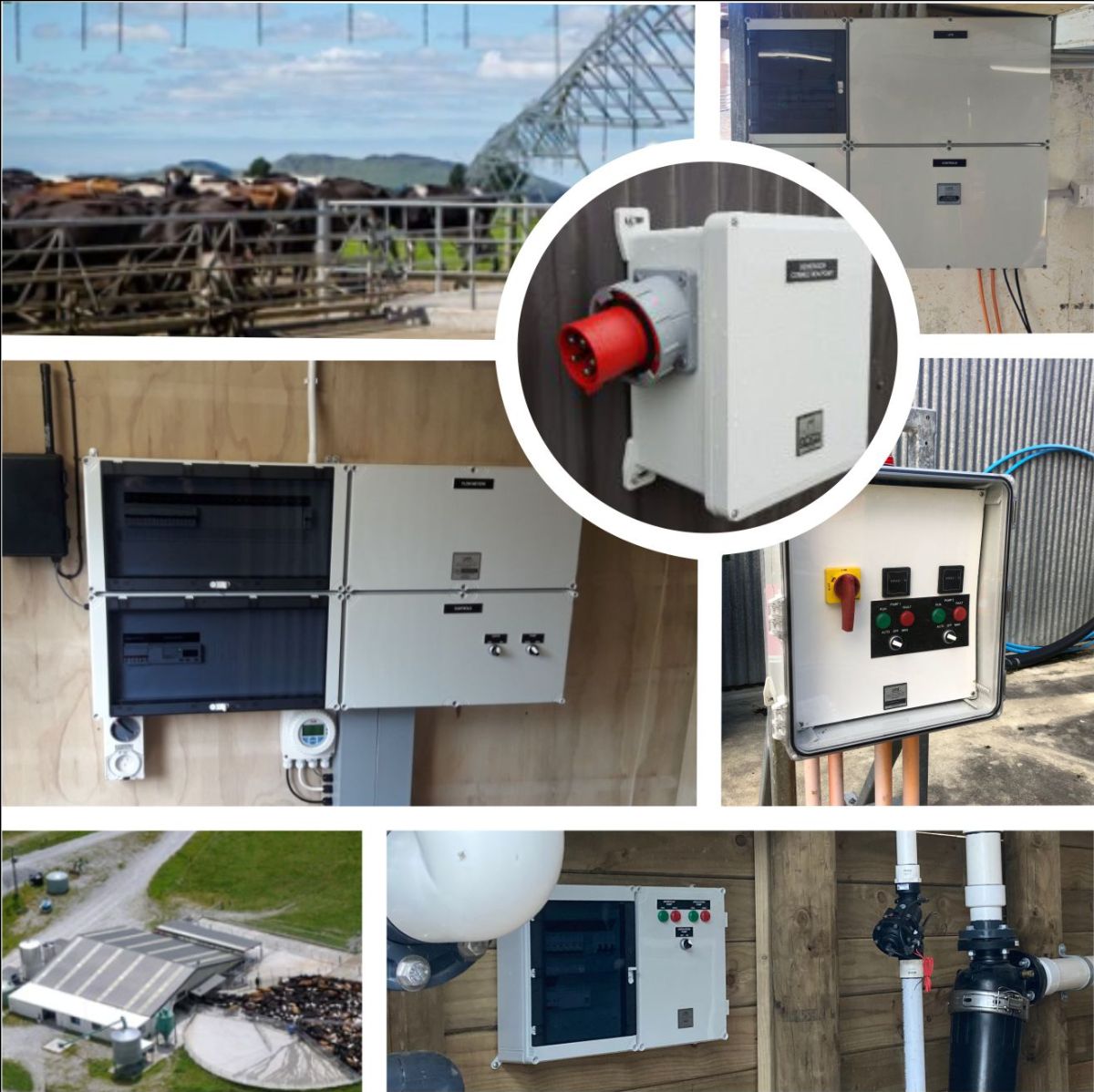 Small to Medium Cowshed Switchboards